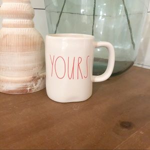 Rae Dunn Yours Mug